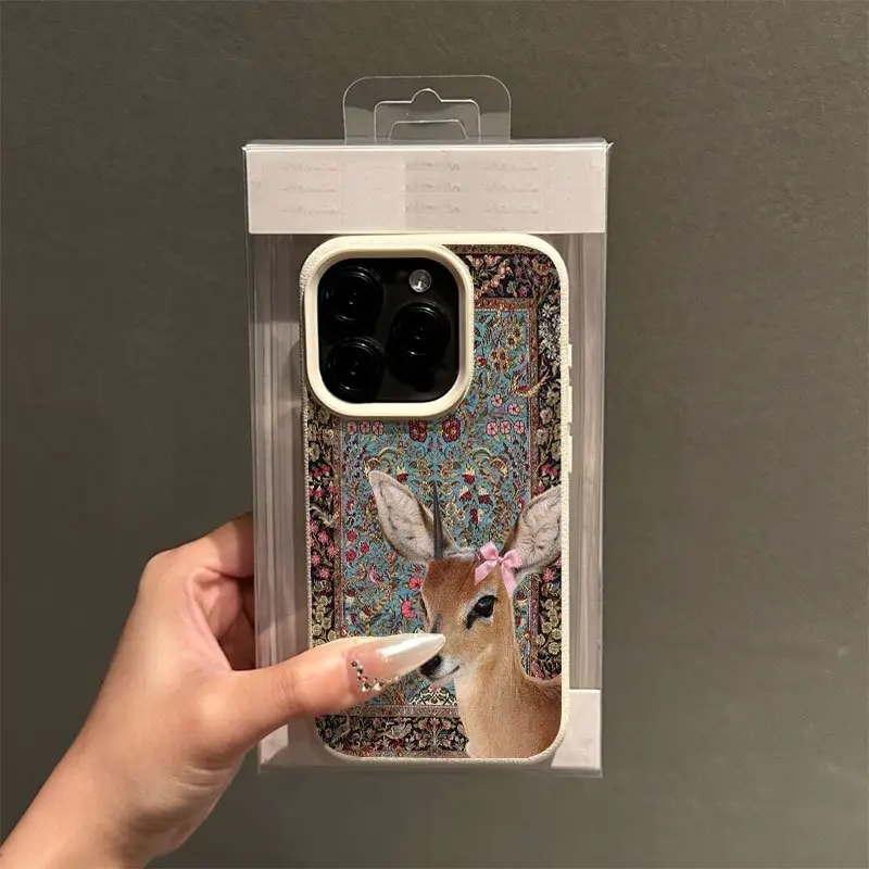 Vintage Deer Lichee Silicone P - Phone Cases Xiaomi 15 review and price