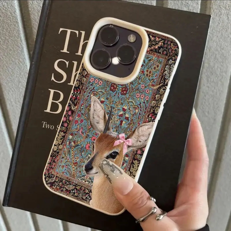 Vintage Deer Lichee Silicone P - Phone Cases Xiaomi 15 review and price