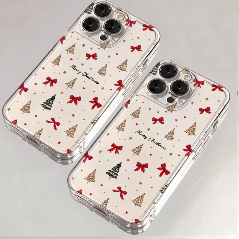 Red Bow Christmas Clear Shockp - Phone Cases Xr Iphone review and price